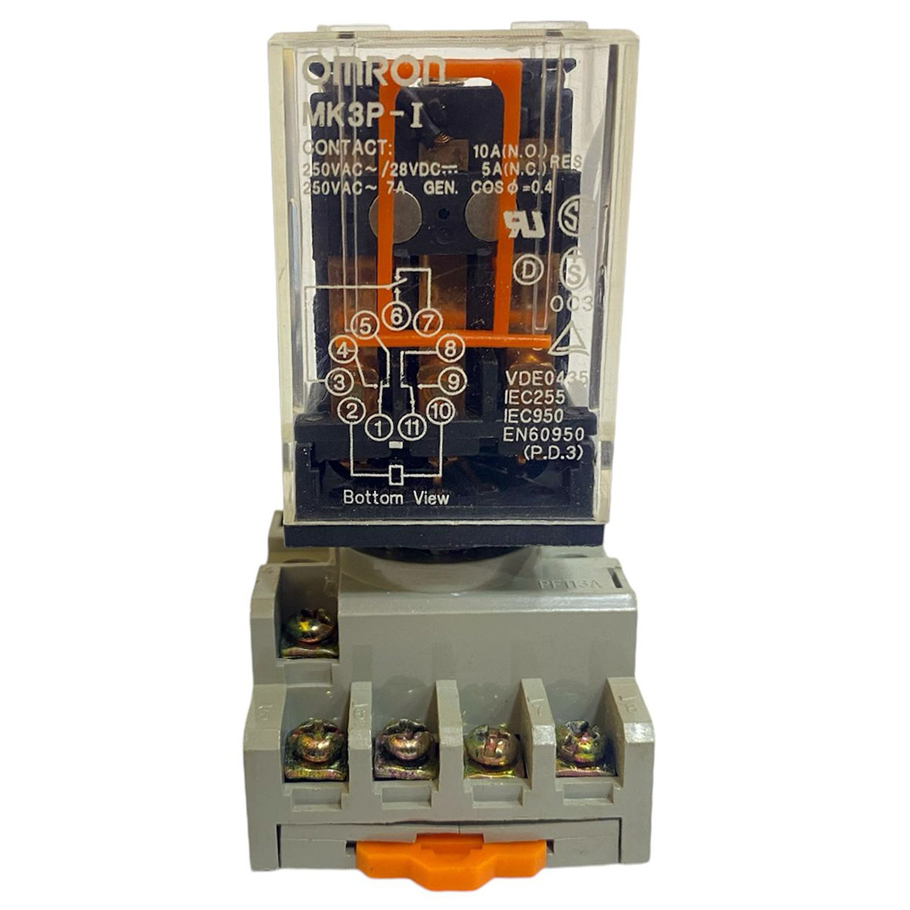 OMRON Electromagnetic Relay MK3P-I 3PDT 60VDC Coil 11pin with Socket